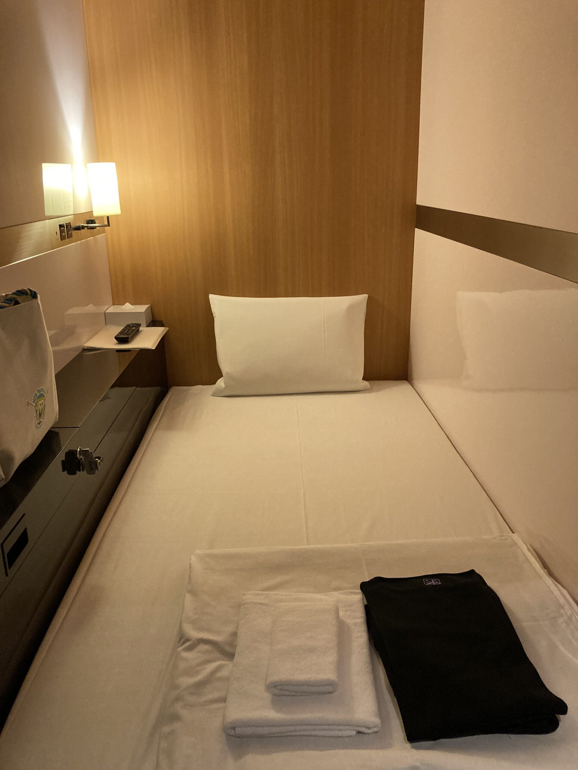 ファーストキャビンのビジネスクラスキャビン