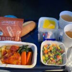 エールフランス往路機内食